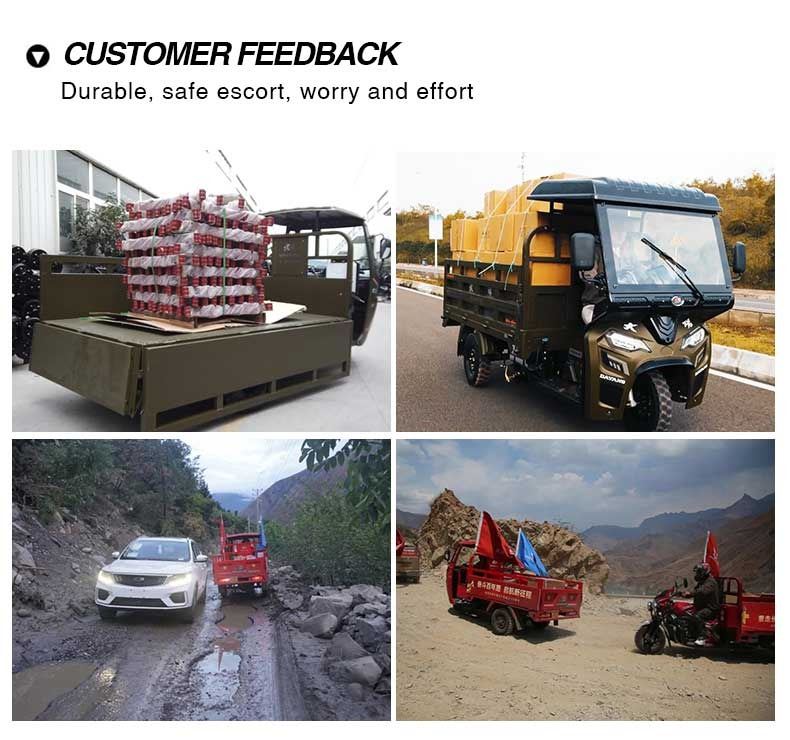 China new design cargo motor tricycle