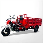 Roda Tiga Bermotor Hidraulik Dump Cargo
